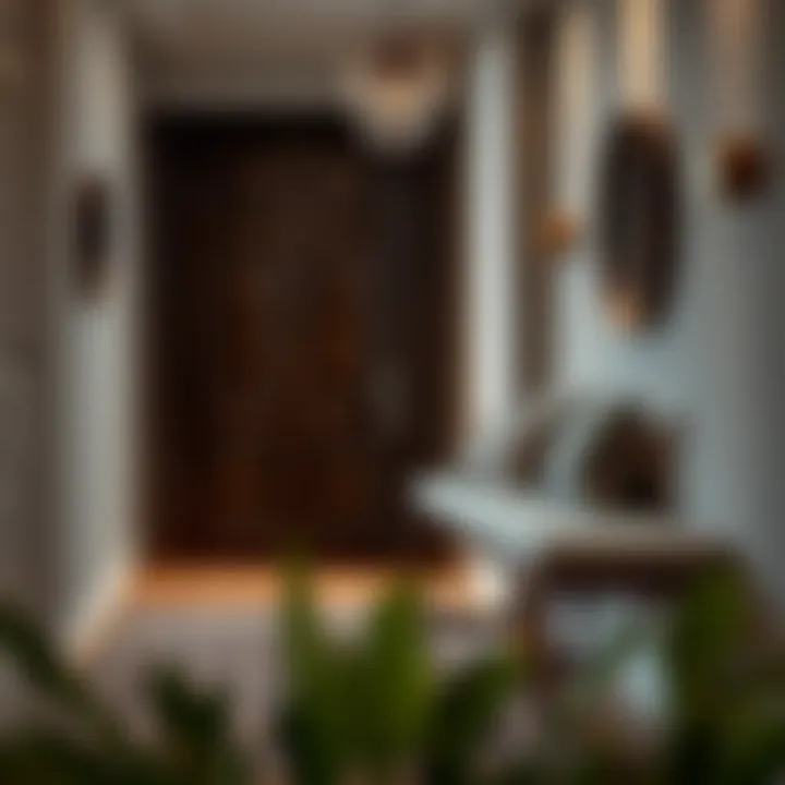 Magnificent Crafting a Functional and Aesthetic Hallway: The Role of a Bench with Cushion