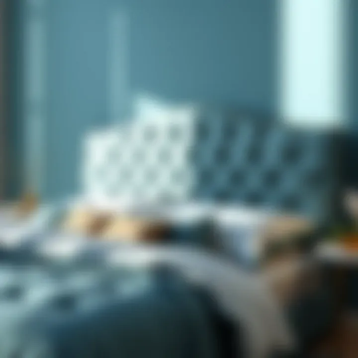 Magnificent Exploring the Aesthetic and Functional Aspects of Light Blue Tufted Headboards