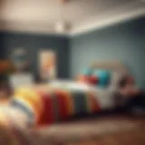 An Exploration of Boho Rainbow Bedding: A Harmonious Fusion of Color and Style Introduction