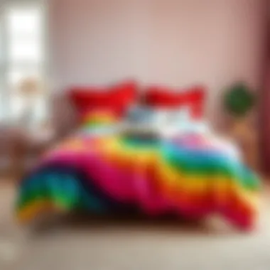 Notable An Exploration of Boho Rainbow Bedding: A Harmonious Fusion of Color and Style Notable An Exploration of Boho Rainbow Bedding: A Harmonious Fusion of Color and Style