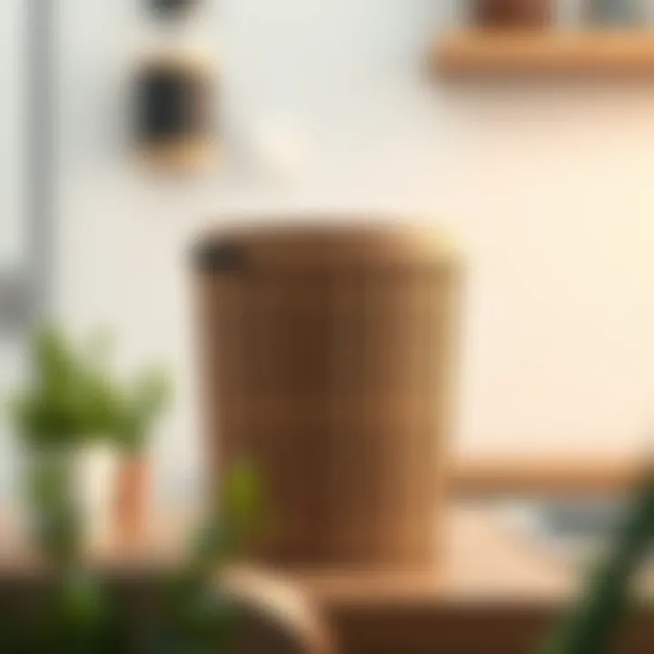 Eco-Friendly Kitchen Trash Can Eco-friendly kitchen trash can made from recycled materials