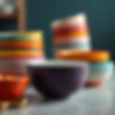 Notable Comprehensive Exploration of Colored Mixing Bowl Sets