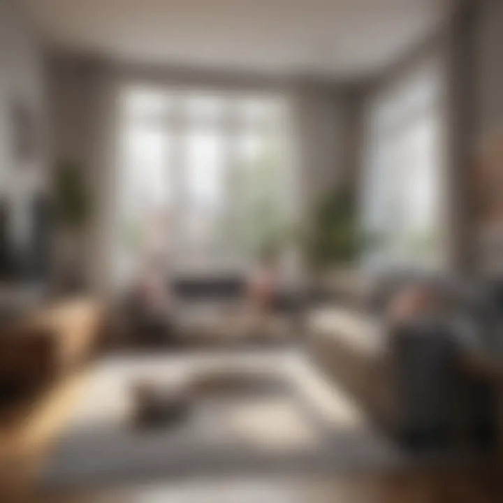 Mix of different home decor styles