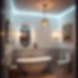 Elegant Bathroom Lighting Design Elegant bathroom lighting design