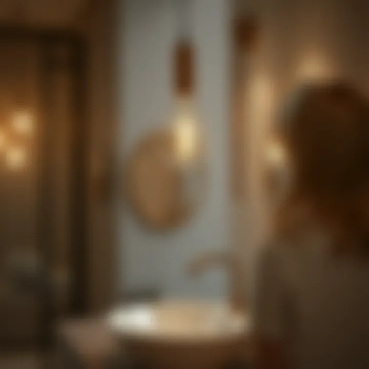 Modern light fixture styles for bathrooms