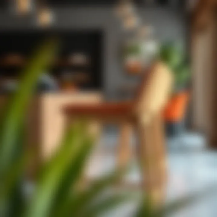 Comfort features of modern skinny bar stools