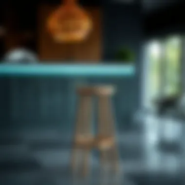 Latest trends in skinny bar stool designs