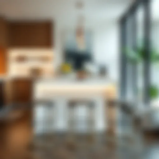 Minimalist skinny bar stool design showcasing elegance