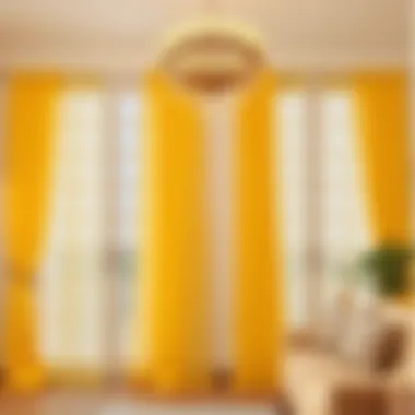 Notable Exploring Soft Yellow Sheer Curtains: Design, Functionality, and Aesthetics