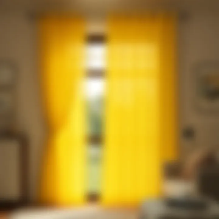 Exploring Soft Yellow Sheer Curtains: Design, Functionality, and Aesthetics Summary