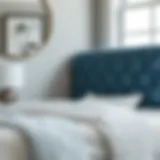 Exploring the Aesthetic and Functional Aspects of Light Blue Tufted Headboards Introduction