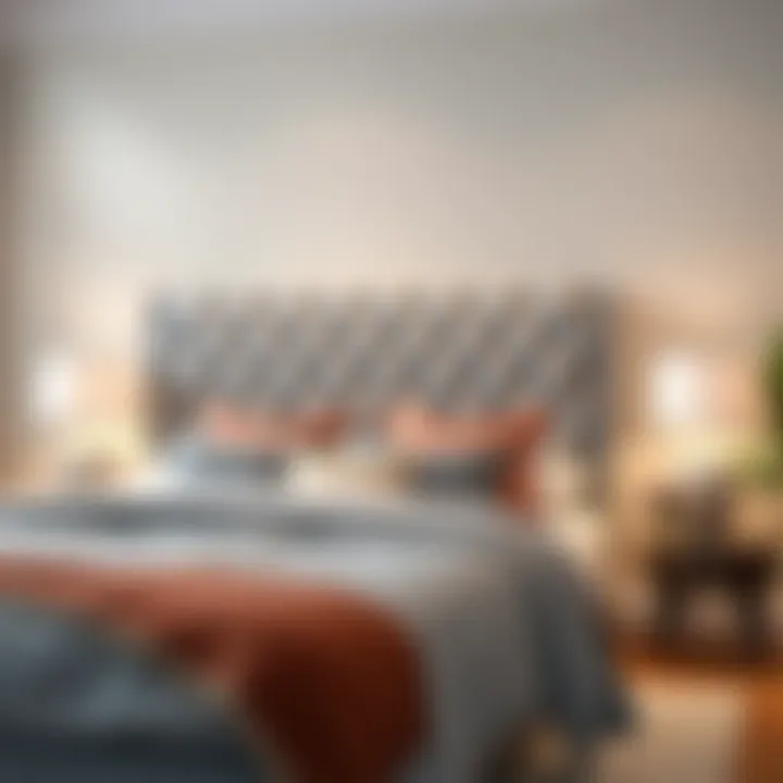 Notable Exploring the Aesthetic and Functional Aspects of Light Blue Tufted Headboards