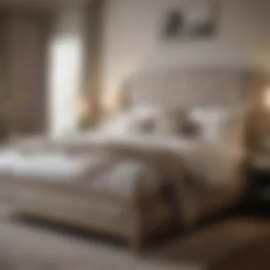 Luxurious Soft King Bed Luxurious soft king bed with elegant bedding