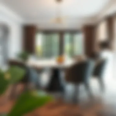 Notable Exploring the Dynamics of Round Kitchen Tables with Fabric Chairs