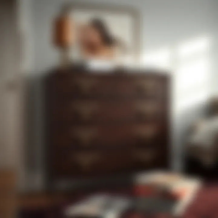 Contemporary design of South Shore 5 Drawer Chest