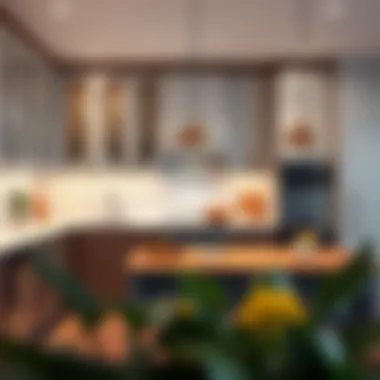 Functional assembled cabinets maximizing space