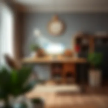 Innovative Desk Styles Creative workspace featuring unique desk design