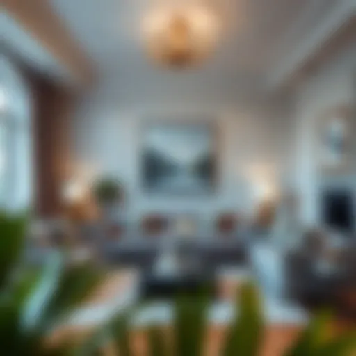 Sophisticated Living Room Design Elegant living room decorated with a cohesive color palette