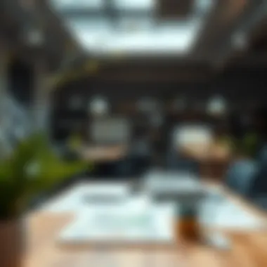 Collaborative Design in Action A creative workspace illustrating collaborative design strategies