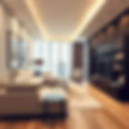 A modern digital room blueprint showcasing innovative layout designs